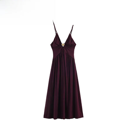 Fashionable Midi Dress ZR Summer... → "Versatile Summer Midi Dress